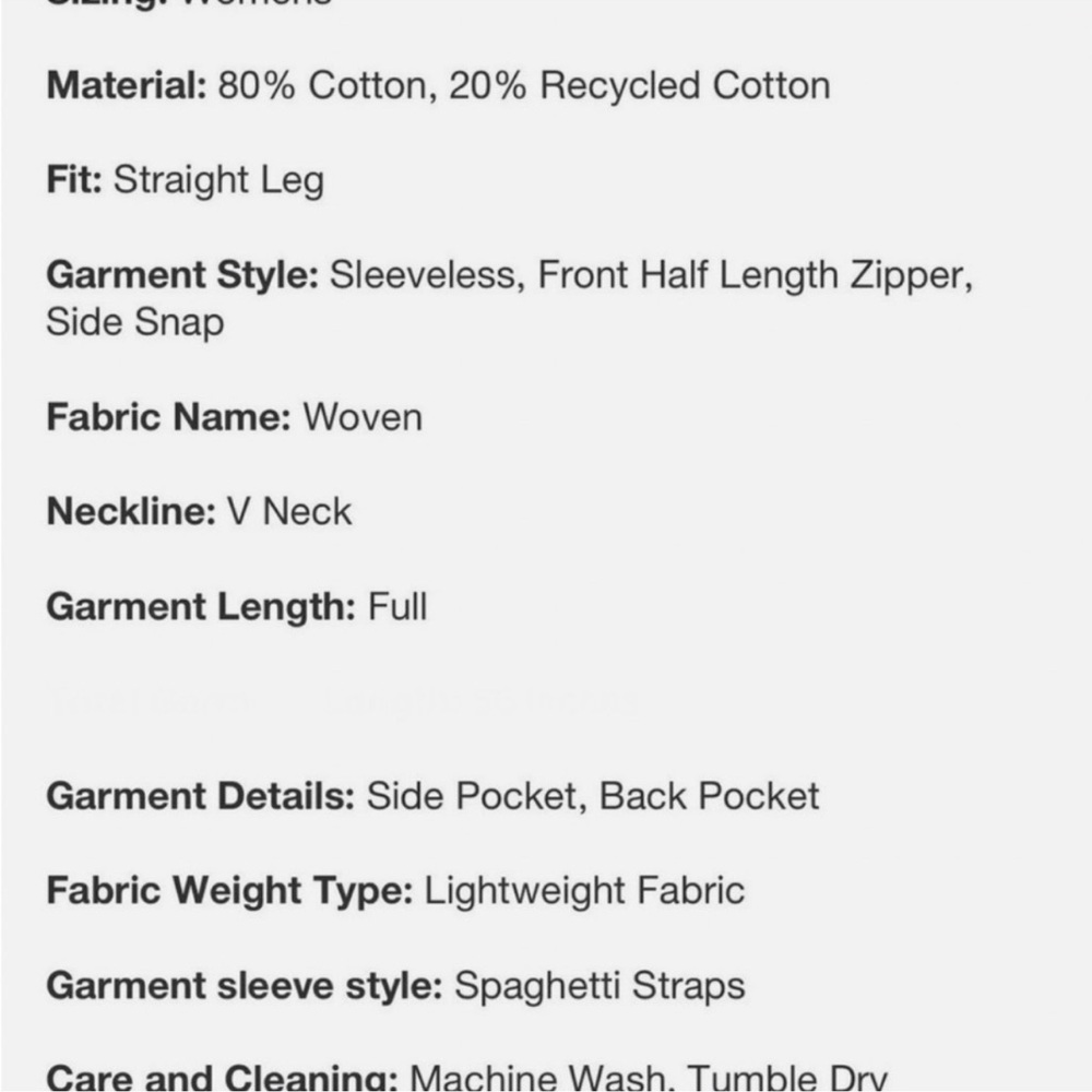 Universal Thread utility jumpsuit straight leg L - image 3